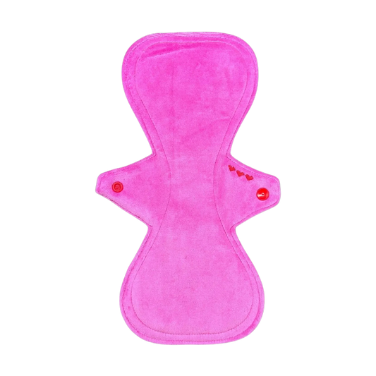 Maandverband | Heavy | Velours | Roze