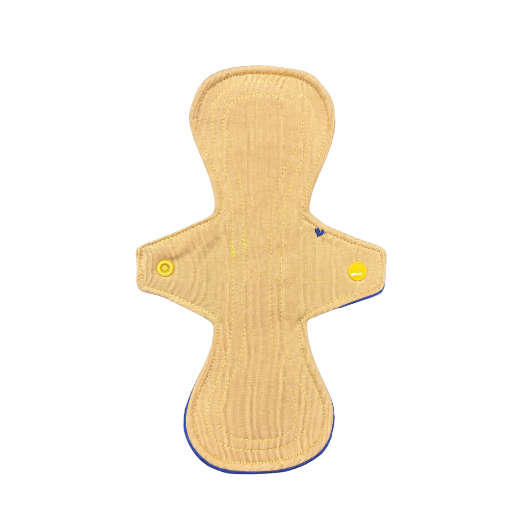 Inlegkruisje maxi tricot oker geel