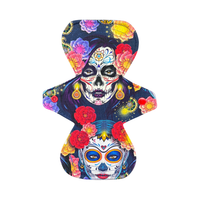 Maandverband | Licht | Tricot| Sugar skull girls