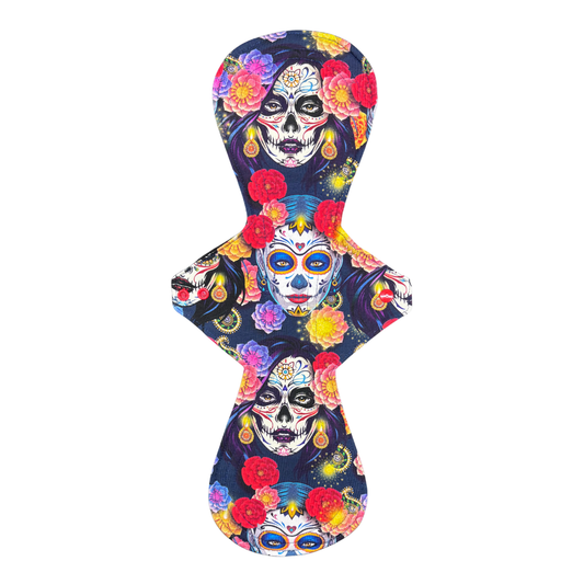 Maandverband | Heavy plus | Tricot| Sugar skull girls