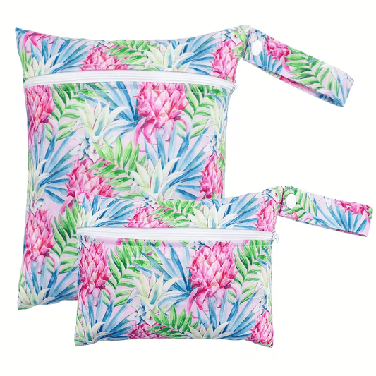 Wetbag | pink pineapple | Set van 2