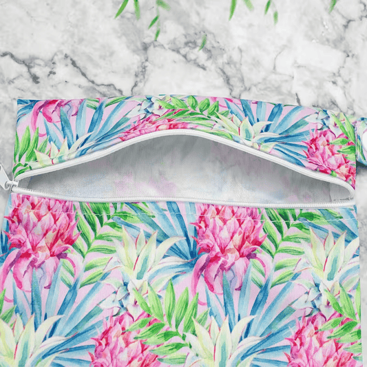Wetbag | pink pineapple | Set van 2