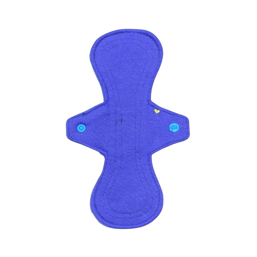 Wiederverwendbare Slipeinlage Maxi Jersey blau – LottePads