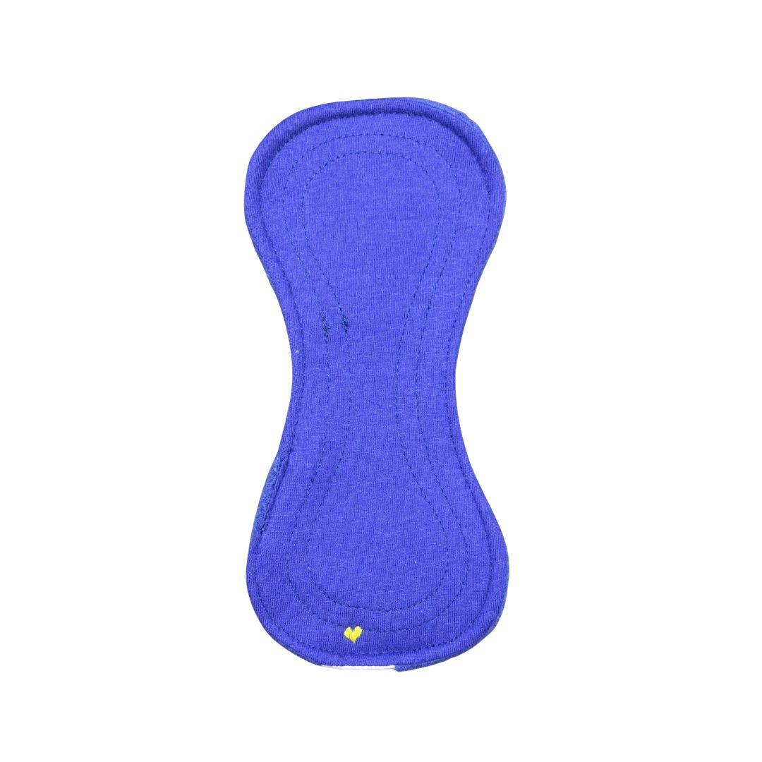 Protegeslip reutilizable sin alas jersey azul - LottePads