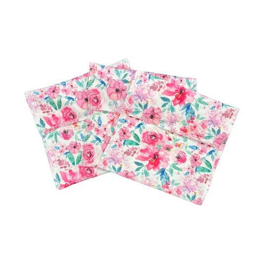 Pad wrappers set van 3 - roses